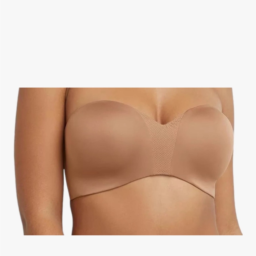 Maidenform Strapless Bandeau in Tan